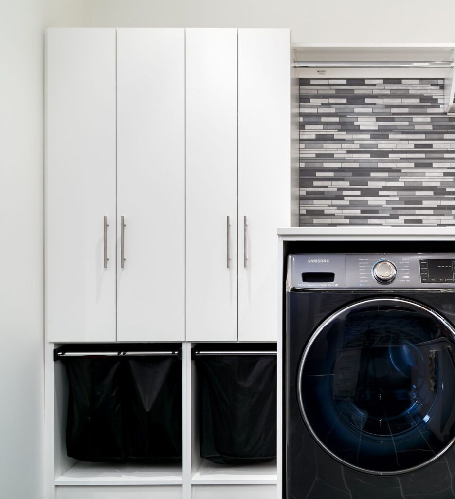 Laundry Room Custom Storage Solutions · STORX Organizing Systems